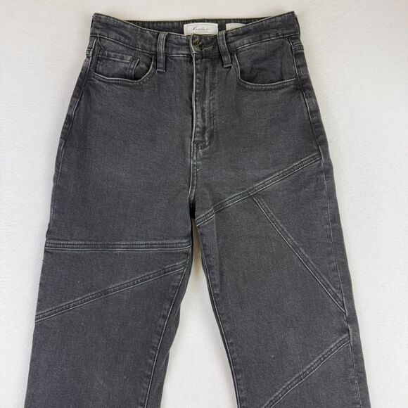 KanCan Women's Black Straight Leg Jeans - Picture 2 of 9